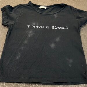 I Have A Dream Kids Black T-Shirt